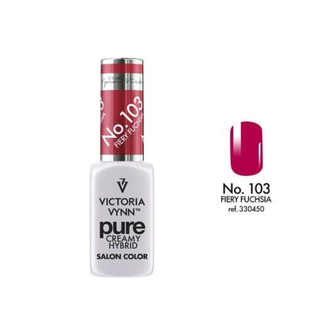 VICTORIA VYNN 103 Pure Creamy Hybrid Fiery Fuchsia Creme-Hybrid-Lack 8ml