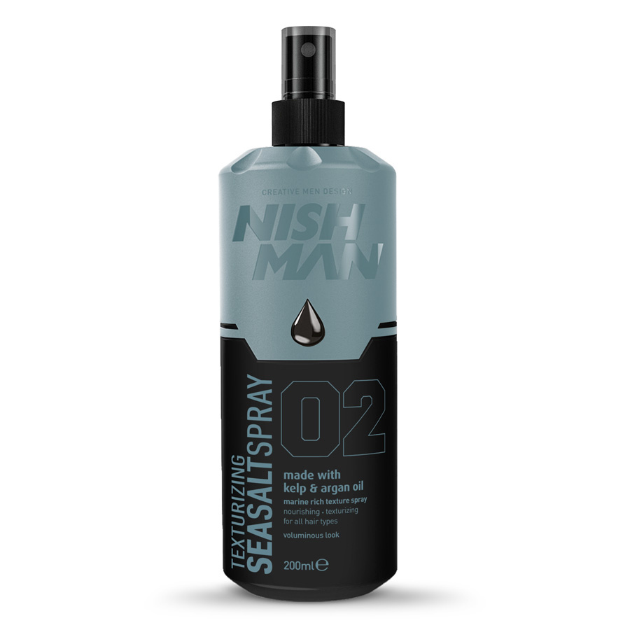 Nishman Texturierendes Meersalz Spray 02 Texturierendes Haar Spray 200 ml