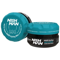 Nishman M4 Matte Finish Super High Hold Hair Pomade 100ml
