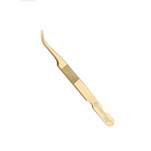 SECRET LASHES GOLD SL-01 Typ S Pinzette + Etui