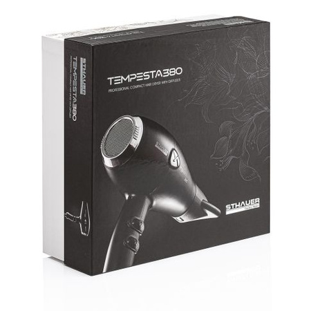 Sthauer Tempesta 380 Professioneller Haartrockner - Schwarz 