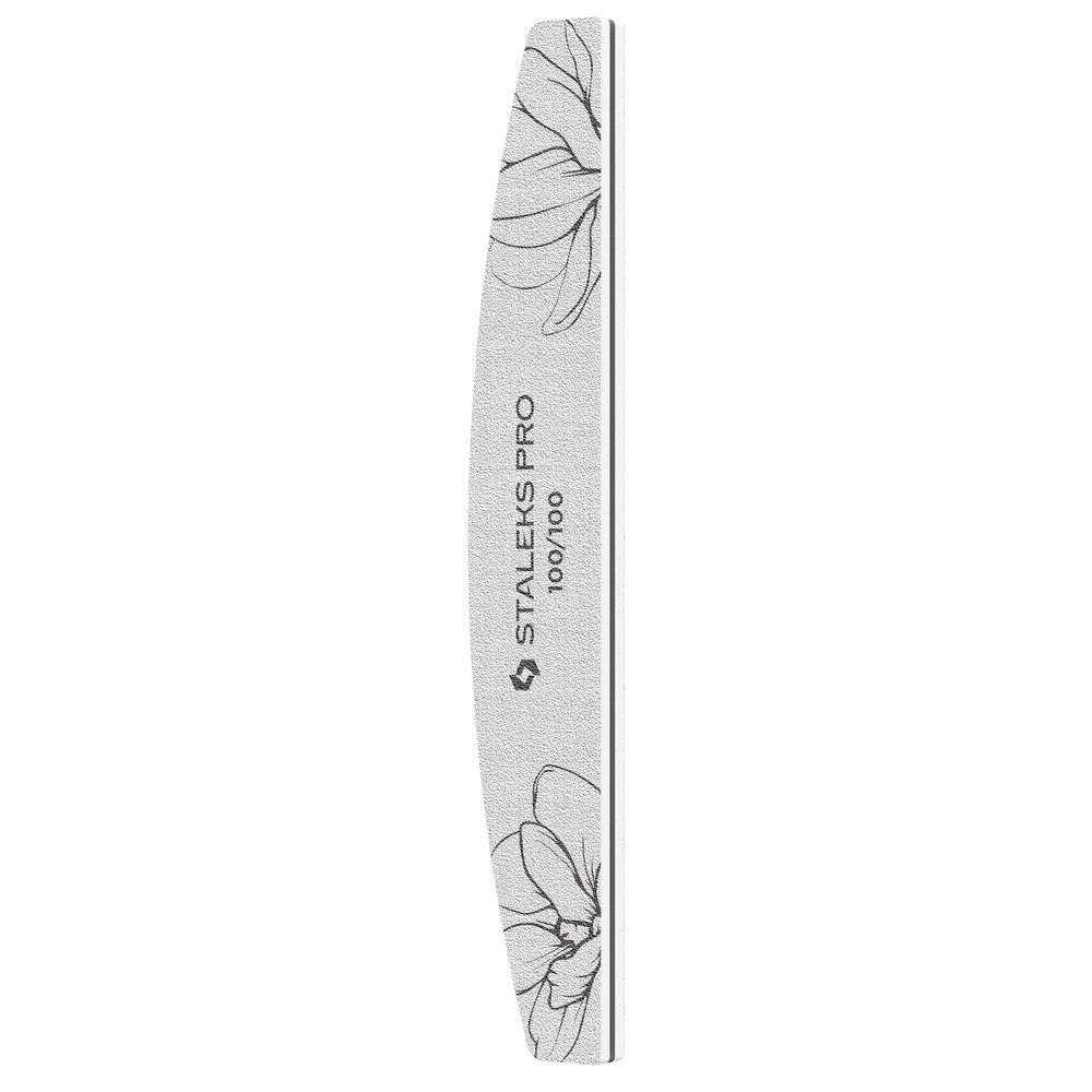 Staleks Mineral-Halbmondfeile Expert 40 100/100 Korn