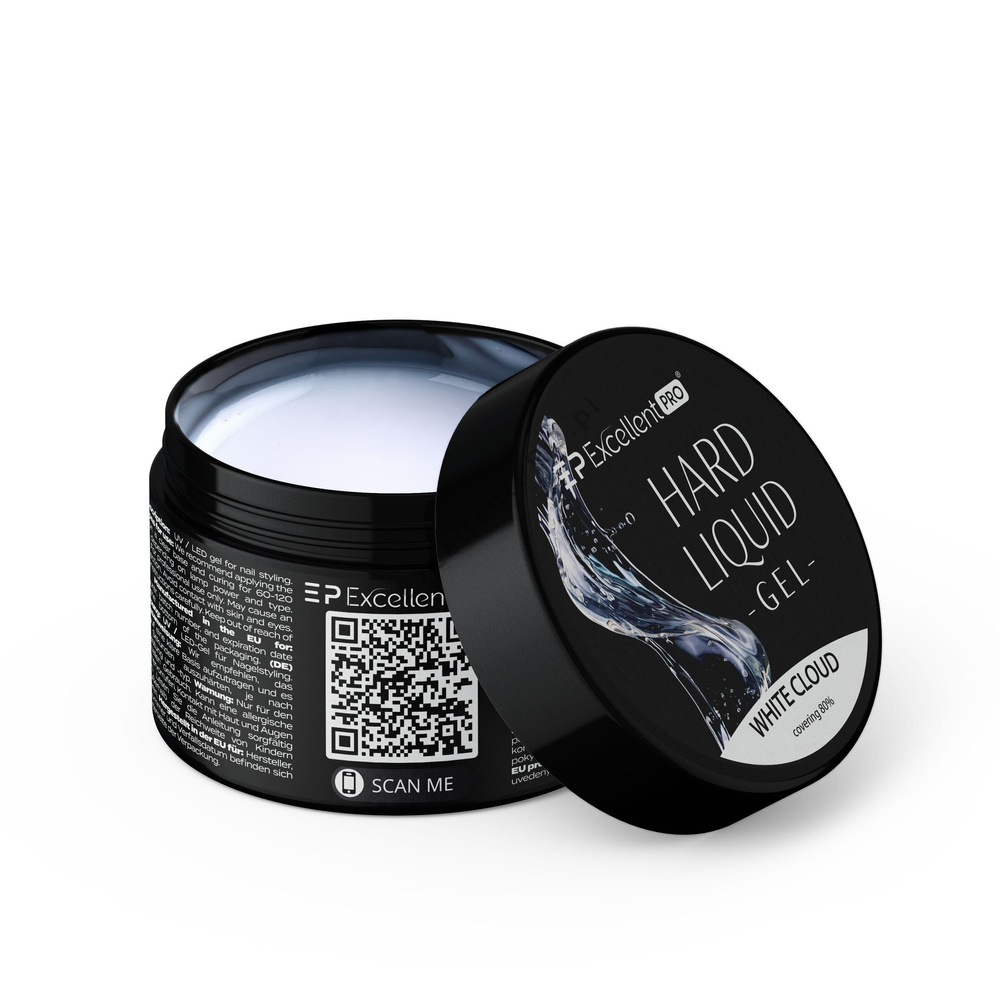 Excellent Pro Hartes Flüssiggel Weiße Wolke 15g