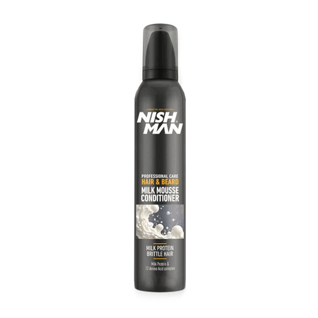 Nishman Milk Mousse Conditioner für Haar und Bart 200 ml