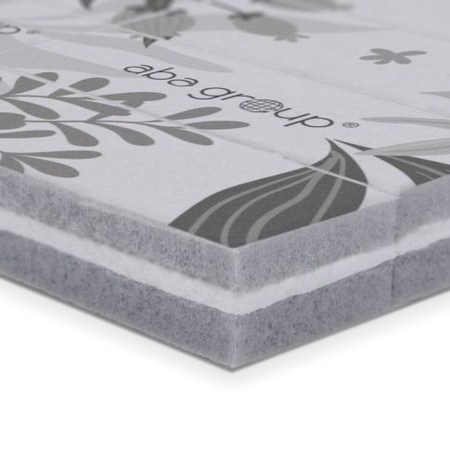 Aba Group Abrisspuffer Blumen Einweg-Polierblock "Blumen" 100/100 15 Stück. 