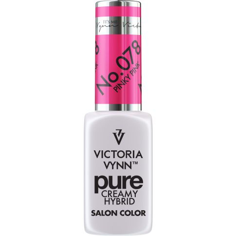 VICTORIA VYNN 078 Reiner cremiger Hybridlack rosa rosa Creme Hybridlack 8ml