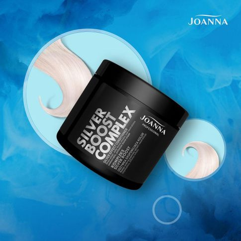 Joanna Professional Silver Boost Complex Farbausdrucksspülung Silber 500 ml