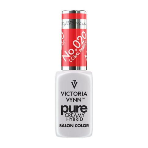 VICTORIA VYNN 020 Pure Creamy Hybrid Coral Papagei-Creme-Hybrid-Lack 8ml