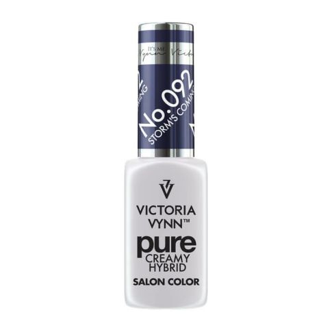 VICTORIA VYNN 092 Reiner cremiger Hybrid Stürme Kommende Creme Hybrid-Lack 8ml