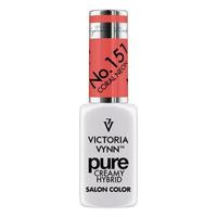 Victoria Vynn Pure Creamy Hybrid 151 CORAL NEON Creme-Hybrid-Lack 8ml
