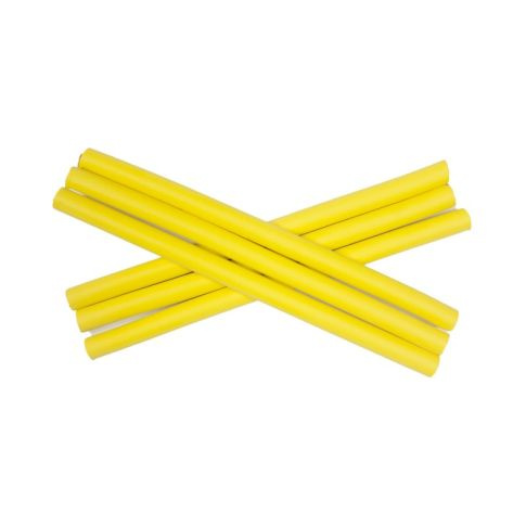 Eurostil Lockenwickler, gelb, 10 mm – Länge 24 cm – 12 Stück