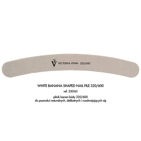 Victoria Vynn Nagelfeile Banane weiß 320/600