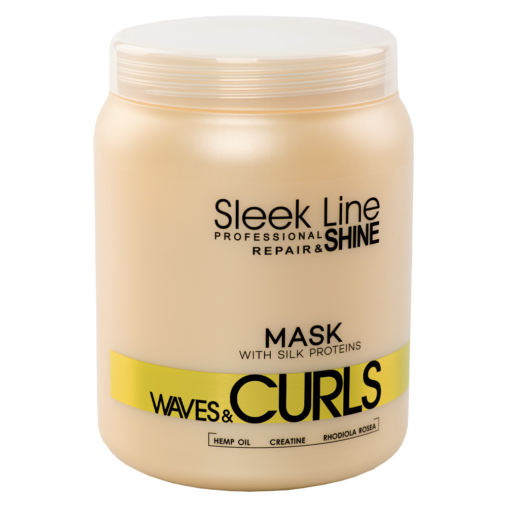 Stapiz Sleek Line Waves & Curls Maske für lockiges Haar 1000 ml