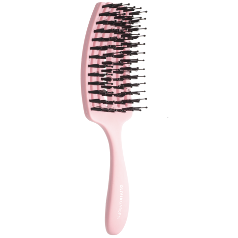 Olivia Garden Fingerbrush Care Mini Kinder Rosa Haarbürste