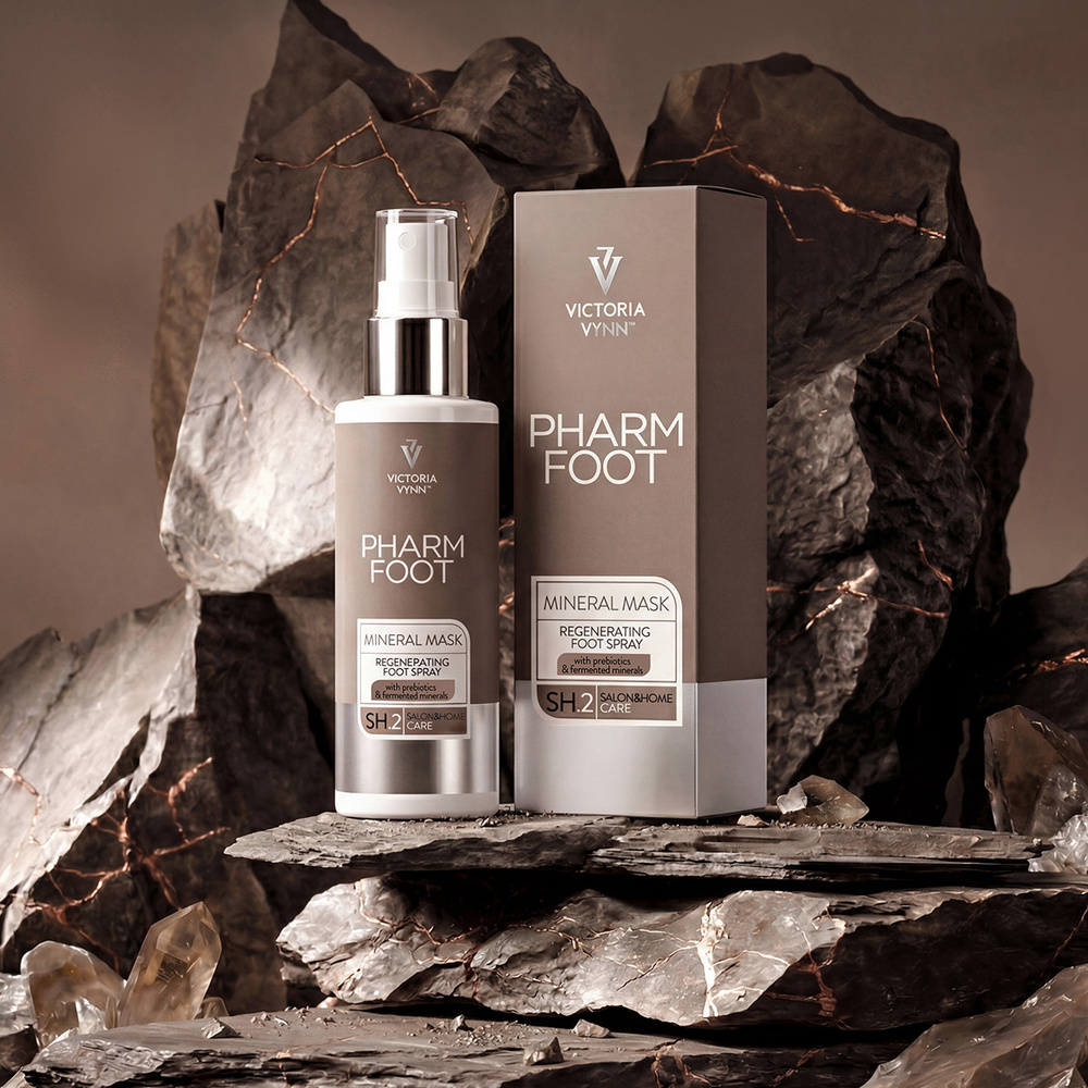 Pharm Foot Spray -Mineralmaske zur Regeneration bei übermäßigem Schwitzen an den Füßen, 150 ml