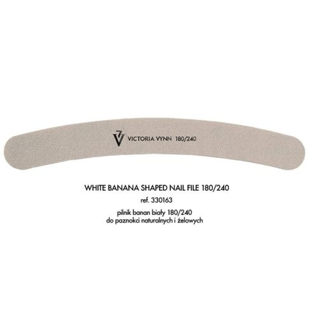 Victoria Vynn Nagelfeile Banane weiß 180/240 