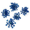 Nageldekoration Getrocknete Blumen - Blau