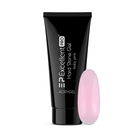 Excellent PRO Hard Stone Gel Baby Pink Acryl Gel 60g Tube
