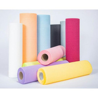 Serviette mit Folie Weiß 33cm x 48cm 40 Stück