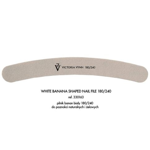 Victoria Vynn Nagelfeile Banane weiß 180/240