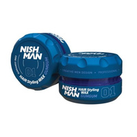 Nishman Haarstyling Wachs 01 GumGum Haar Pomade 150 ml