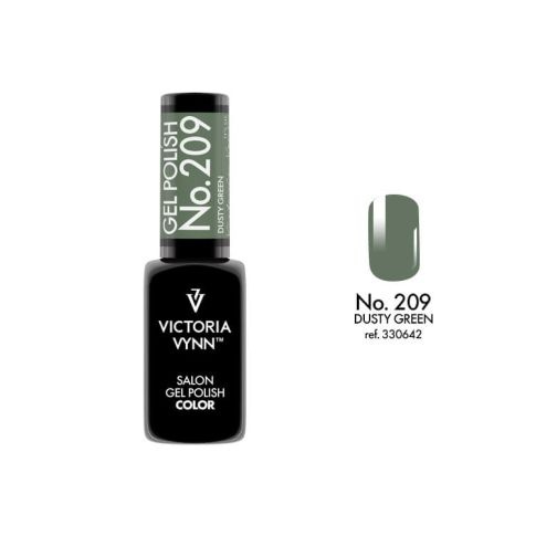 Victoria Vynn Gel Polish Farbe 209 DUSTY GREEN Hybrid-Lack 8ml