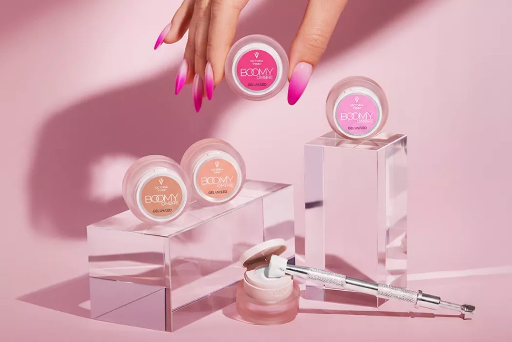 Victoria Vynn Boomy Ombre Gel Light Pink – Gel für Verzierungen, 2 g