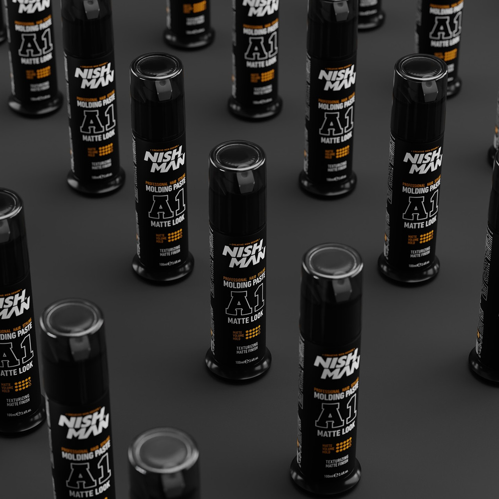 Nishman Haarstyling-Füllpaste A1 Matte Look Styling Paste 100 ml