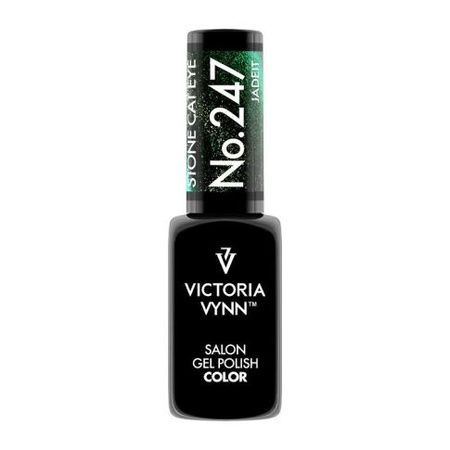 VICTORIA VYNN 247 Gel Polish Farbe Stein Katzenauge Jade Hybrid Lack 8ml 