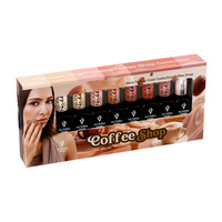 Victoria Vynn Gel Polish 445-451 8er-Pack Coffee Shop + Boost Base Nudell
