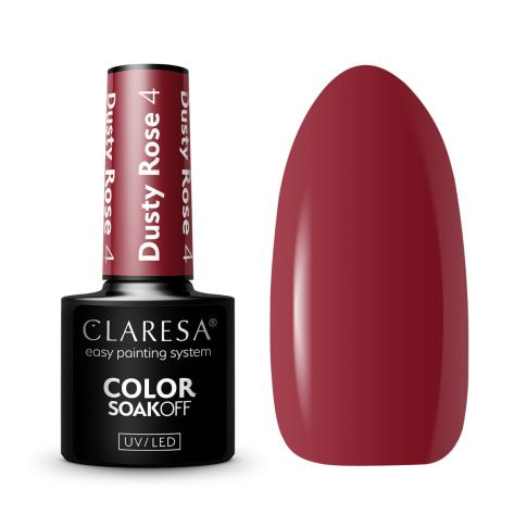 Claresa Hybrid-Lack staubig Rose 4 5g