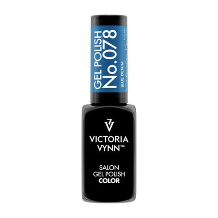 VICTORIA VYNN 078c Gel Polish Farbe Blue Denim Hybrid Lack 8ml 
