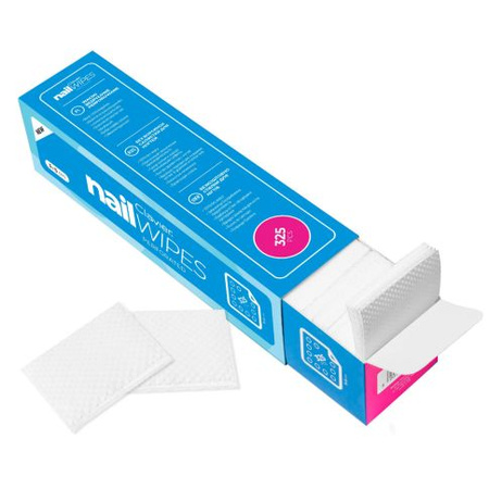 Clavier Nail Wipes Perforierte staubfreie Baumwollpads 325 Stück. 