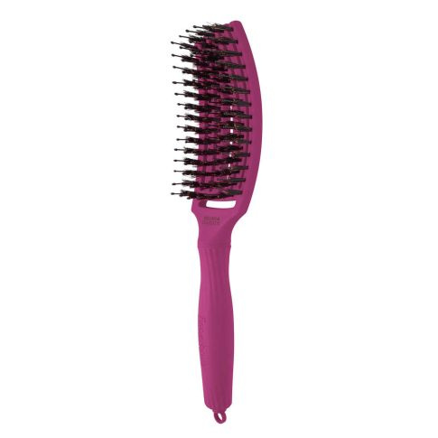 Olivia Garden Finger Brush Bright Pink Haarbürste