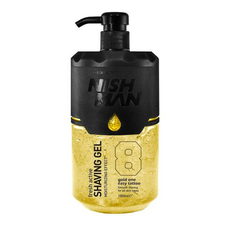 Nishman Rasiergel 8 Gold One 1000 ml 