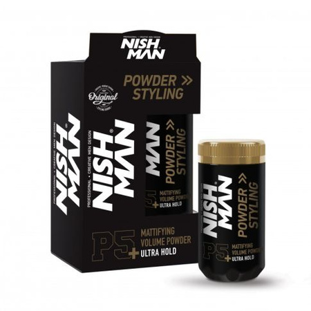 Nishman Puder Styling P5+ Ultra-Halt Haarstyling-Puder 20g 