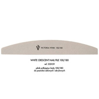 Victoria Vynn Nagelfeile Halbmond weiß 100/180