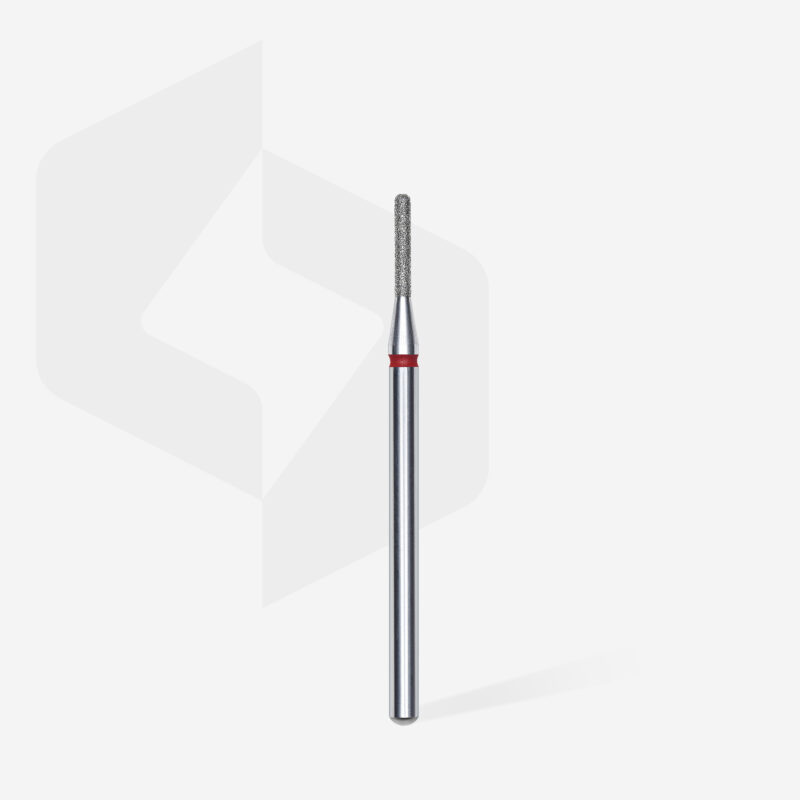 Staleks Abgerundeter Diamant-Zylinderfräser Red Expert 1,4 mm/ 8 mm
