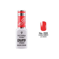 VICTORIA VYNN 020 Pure Creamy Hybrid Coral Papagei-Creme-Hybrid-Lack 8ml