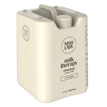 Nishlady Milk Therapy Haarshampoo mit Milchproteinen 5000 ml