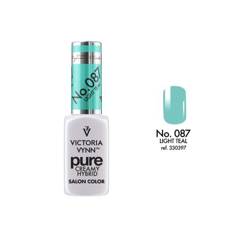 VICTORIA VYNN 087 Pure Creamy Hybrid Light Teal Creme Hybrid Lack 8ml
