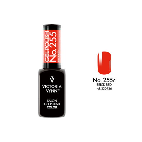 VICTORIA VYNN 255 Gel Polish Farbe Ziegelrot Hybrid Lack 8ml