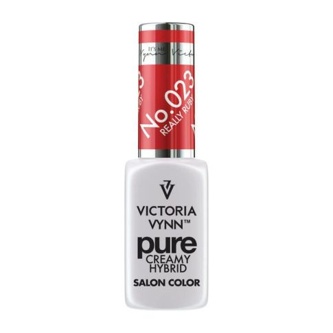 VICTORIA VYNN 023 Reiner cremiger Hybridlack Wirklich Rubin cremiger Hybridlack 8ml