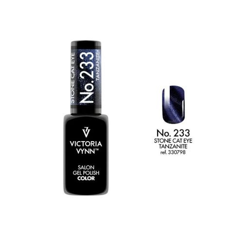 VICTORIA VYNN 233 Gel Polish Farbe Stone Cat Eye Tanzanite 5D Hybrid Lack 8ml
