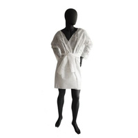Nichtgewebte Einwegbademäntel 5 Stück.