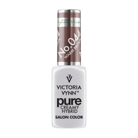 VICTORIA VYNN 044 Pure Creamy Hybrid Warm Brown kemowy Hybrid Lack 8ml 