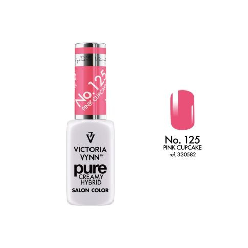Victoria Vynn Pure Creamy Hybrid 125 PINK CUPCAKE Creme-Hybrid-Lack 8ml
