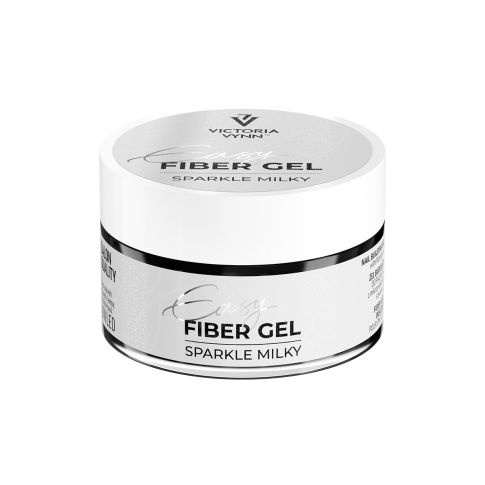 Victoria Vynn Easy Fiber Gel Sparkle Milchig 15 ml