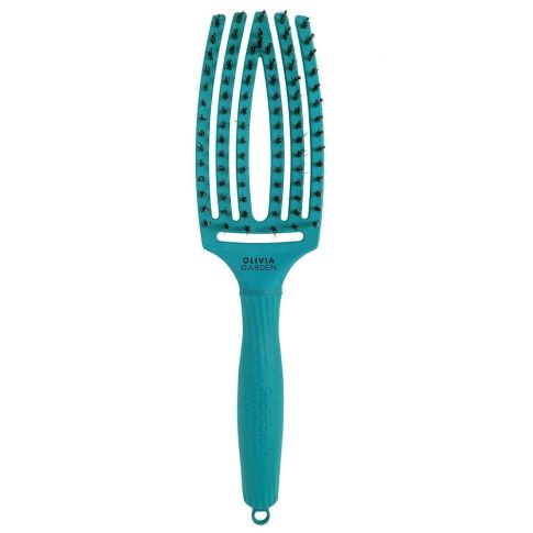 Olivia Garden Fingerbrush On The Road Again Blaue Lagune Haarbürste