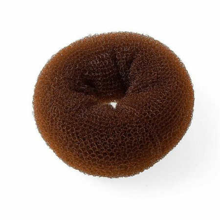 Runder Duttfüller - braun